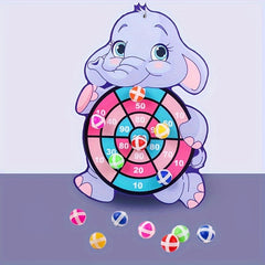 Sticky Ball Dart Board Game Family Party Fun