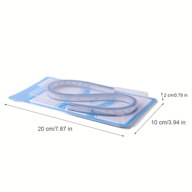 Flexible Measuring Curve Ruler Clothing Snake Ruler