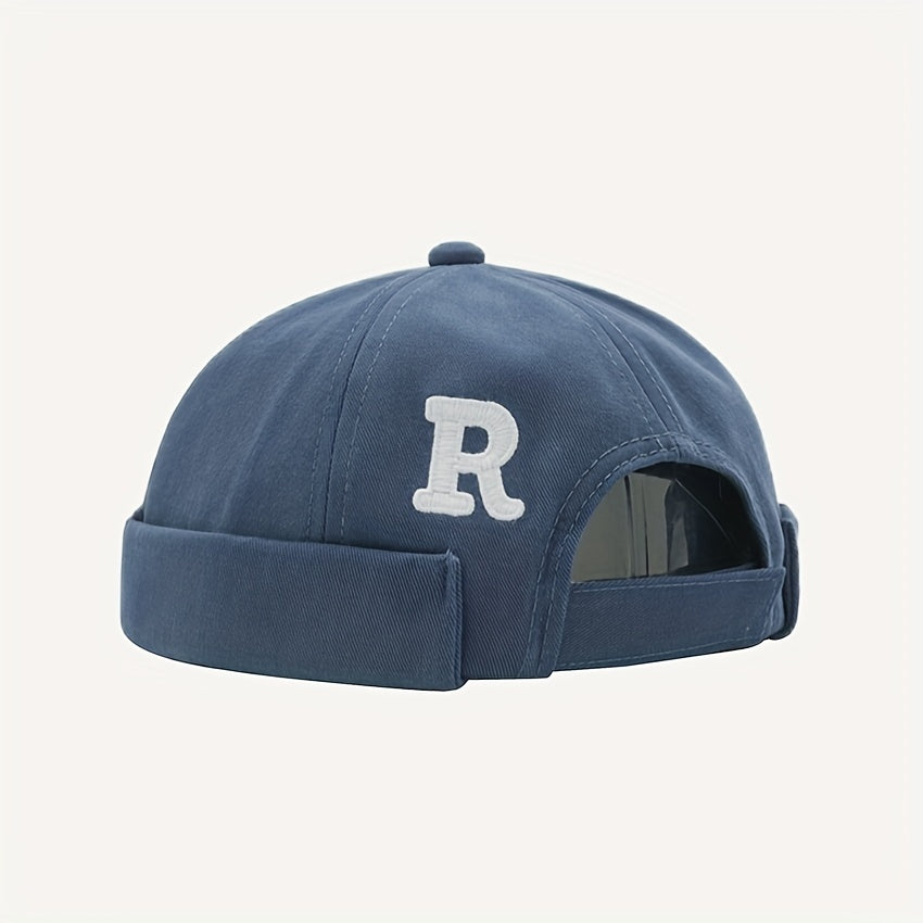 Brimless Skullcap For Men Retro Beanie Hat