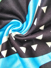 Sexy Tube Top Women's Plus Abstract Print Elastic Slight Stretch
