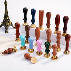 Wooden Seal Stamp Handle Fire Lacquer Seal Stamp Handle Accessories Shape