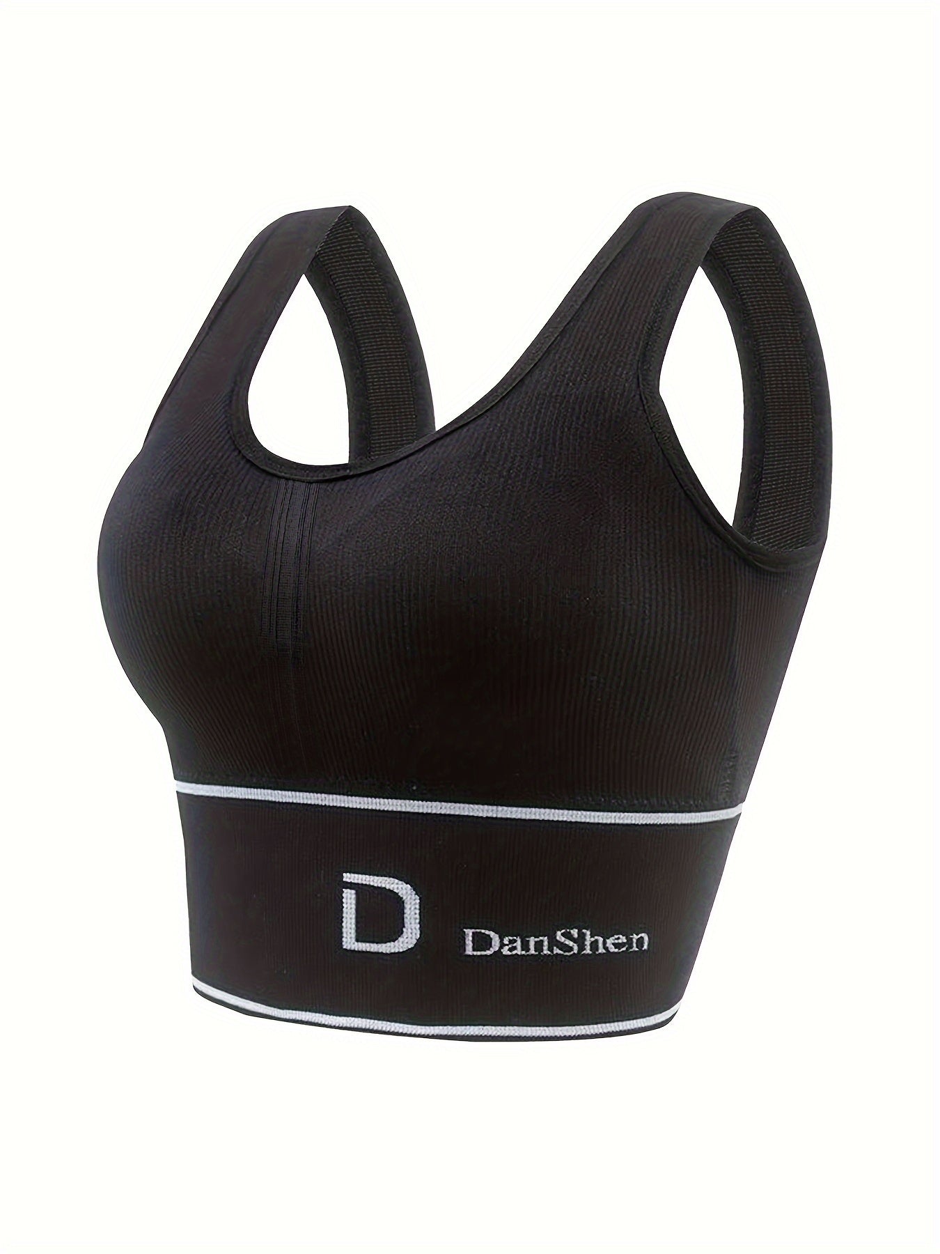 5 Pack Plus Size Sports Bra Women's Plus High Stretch Push Up Bra