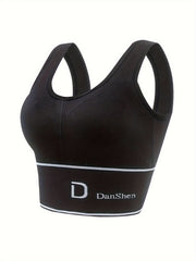 5 Pack Plus Size Sports Bra Women's Plus High Stretch Push Up Bra