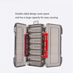 Fishing Tackle Storage Box - Organize Lure Bait Accessories