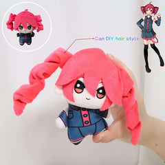 9inch Kasane Teto Plush Plush Pendant Doll Soft Stuffed Doll Anime Game Cosplay