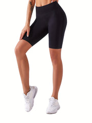 High Stretch Yoga Biker Shorts Seamless Butt Lift Fitness