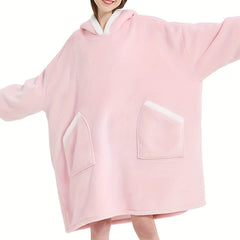 Soft & Comfy Plush Lounge Robe with Pockets