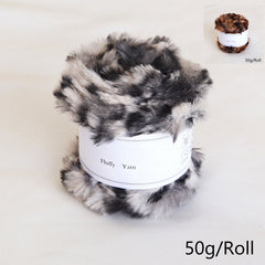 1pc Fur Yarn Ball Faux Mink Fur Yarn for DIY Knitting Crocheting Hat Scarf Purse