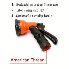 Adjustable Garden Water Gun Sprinkler High Pressure Washer