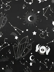 Plus Starry Sky Print Tank Bra & Panty Swimsuit Set