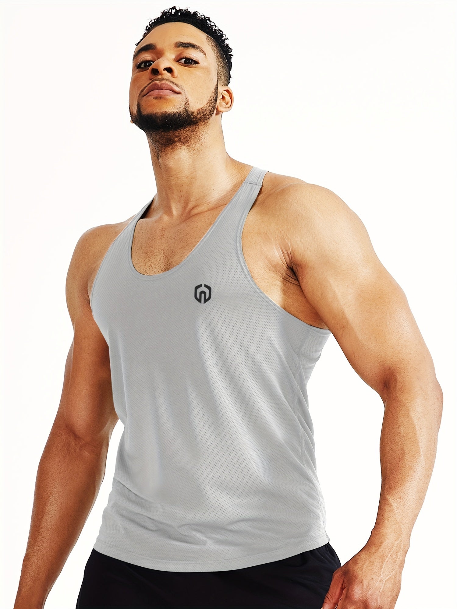 Men's Quick Dry Tank Top Breathable Sleeveless Shirt