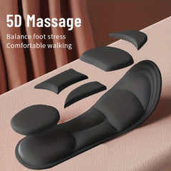 Memory Foam 5D Sport Insoles for Shoes Men Women Deodorant Breathable Cushion