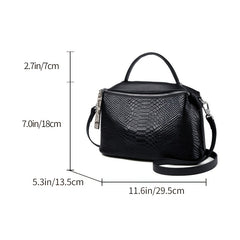 Women's Large Capacity Crossbody Leather Bag for Outings