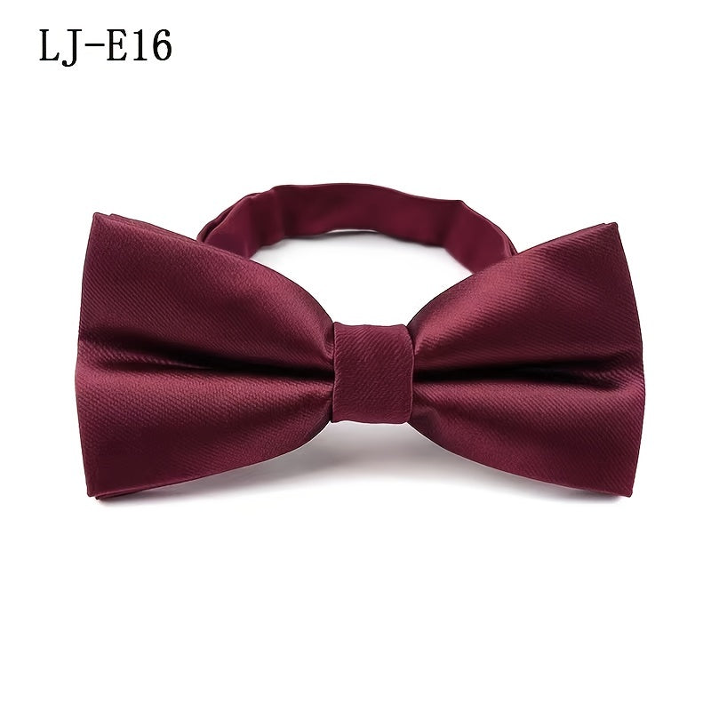 Men's Jacquard Banquet Bow Tie 1200 Thread Polyester Fabric