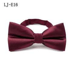Men's Jacquard Banquet Bow Tie 1200 Thread Polyester Fabric