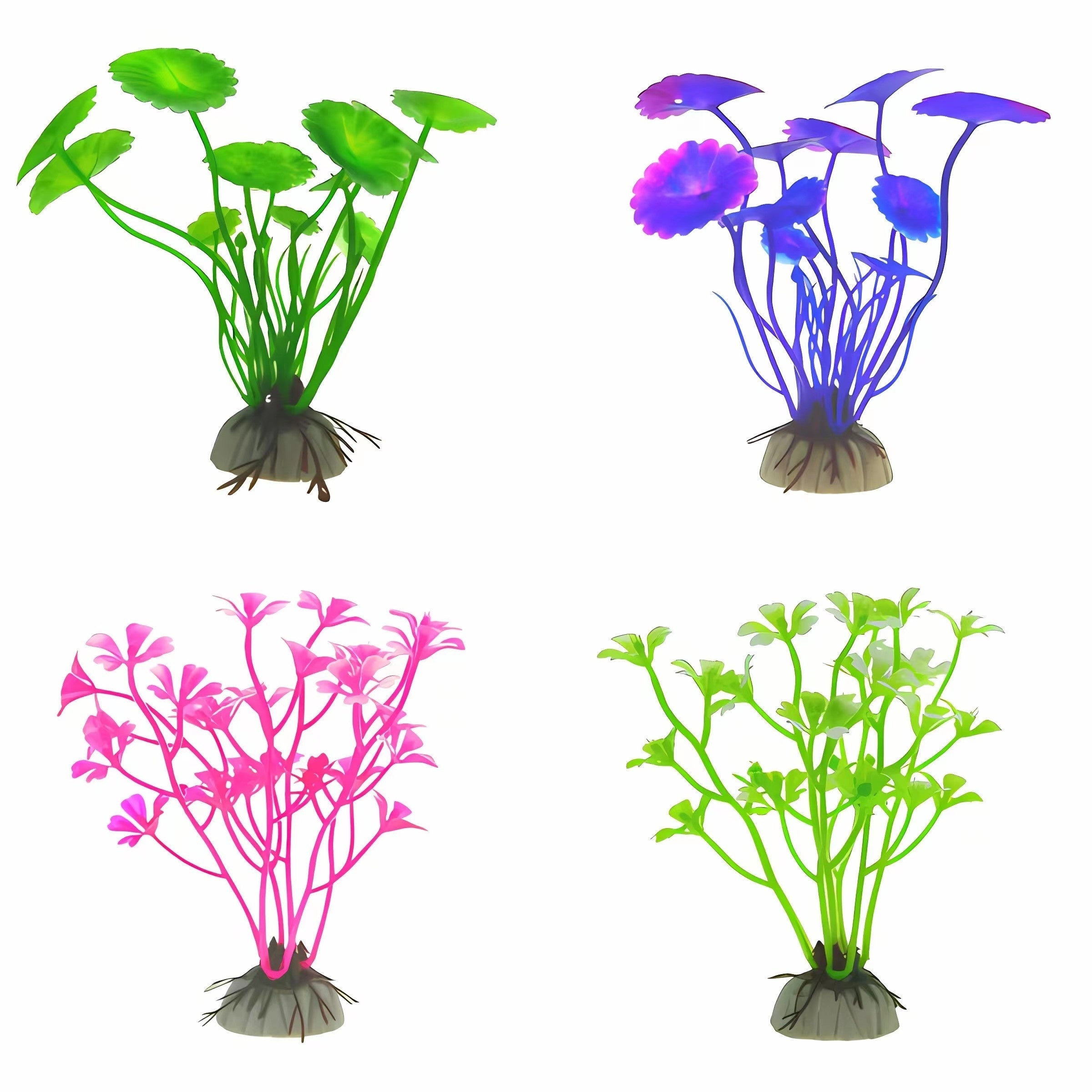 Artificial Aquatic Plants for Fish Tank Simulation