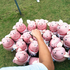 Walking Pig Balloon Animal Aluminum Film Balloon Party Decoration
