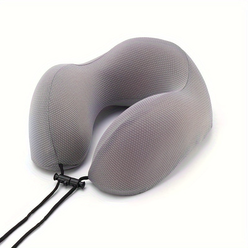 Memory Foam U-Shaped Camping Neck Pillow
