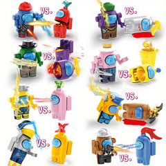 16pc Building Blocks Toy Set with Movable Small Dolls