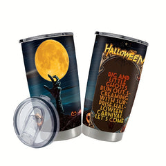 Halloween Printed Stainless Steel Water Cup 20oz