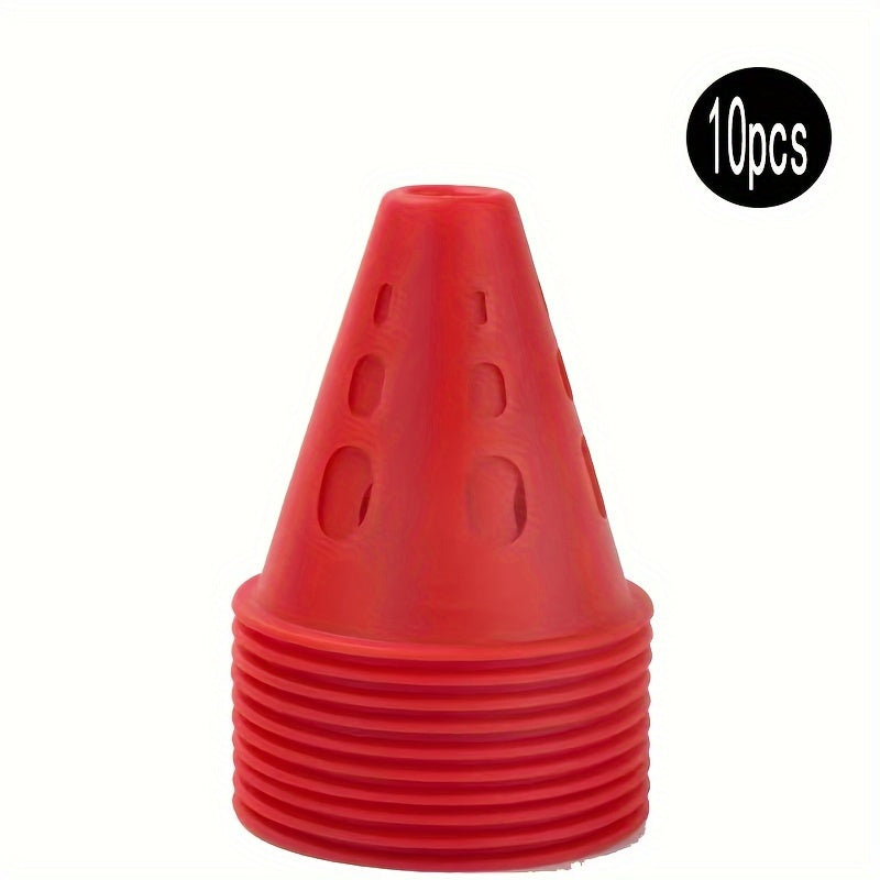 40pcs Roller Skating Practice Cones Speed Training