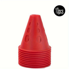 40pcs Roller Skating Practice Cones Speed Training