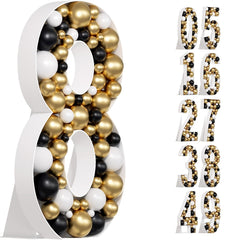 3D Board Digital Modeling Birthday Letter Balloon Box Decoration