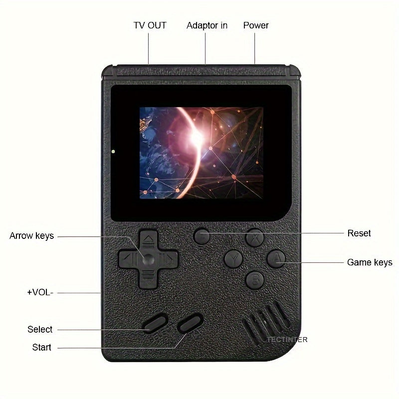 Mini Video Game Console 8 Bit 7.62 cm LCD AV Handheld Game Console