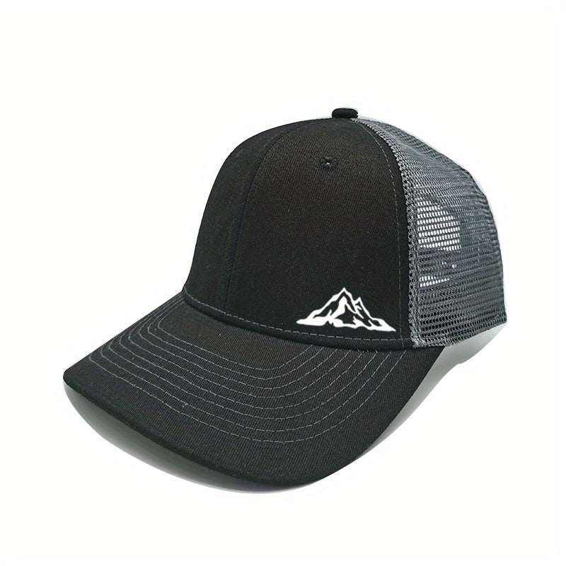 Mountain Baseball Cap Multicolor Mesh Hat Unisex
