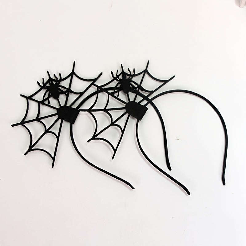 Halloween Spider Web Headband Party Hair Accessories