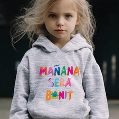 Kid's Letters Print Long Sleeve Hoodie & Pants Set Sporty Clothes