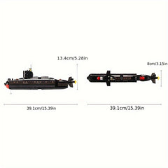 519pcs Classic 094 Strategic Nuclear Submarine Building Blocks Set