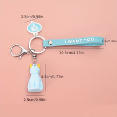Geometric Animal Keychain for Bags - Perfect Holiday Gift