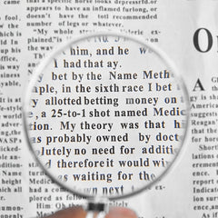 Stylish Hanging Magnifier Necklace for Reading, Gifting
