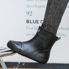 Men's Waterproof Rain Boots Non-slip Outdoor Work Fishing Shoes