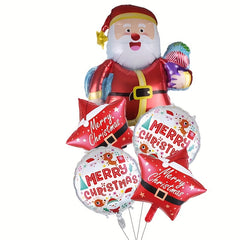 5pcs Christmas Balloons Party Decoration for Tree Year Christmas