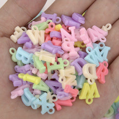 100pcs Acrylic Alphabet Beads for DIY Jewelry Making