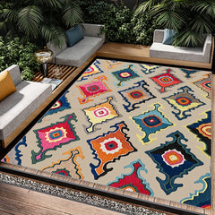 Fluffy Moroccan Carpet Floor Mat Soft Non Slip Area Rugs Living Room Bedroom