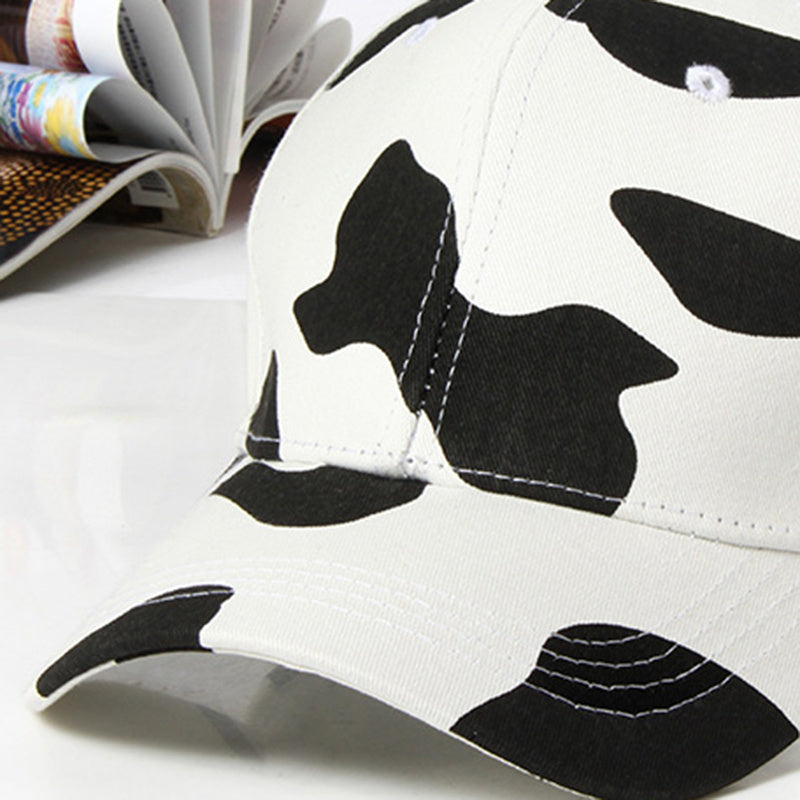 Cow Print Baseball Cap Unisex Men Women