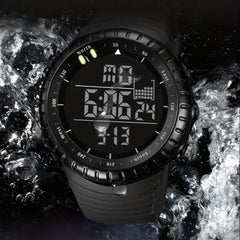 Outdoor Women's Digital Wrist Watch with Big Dial Font Display