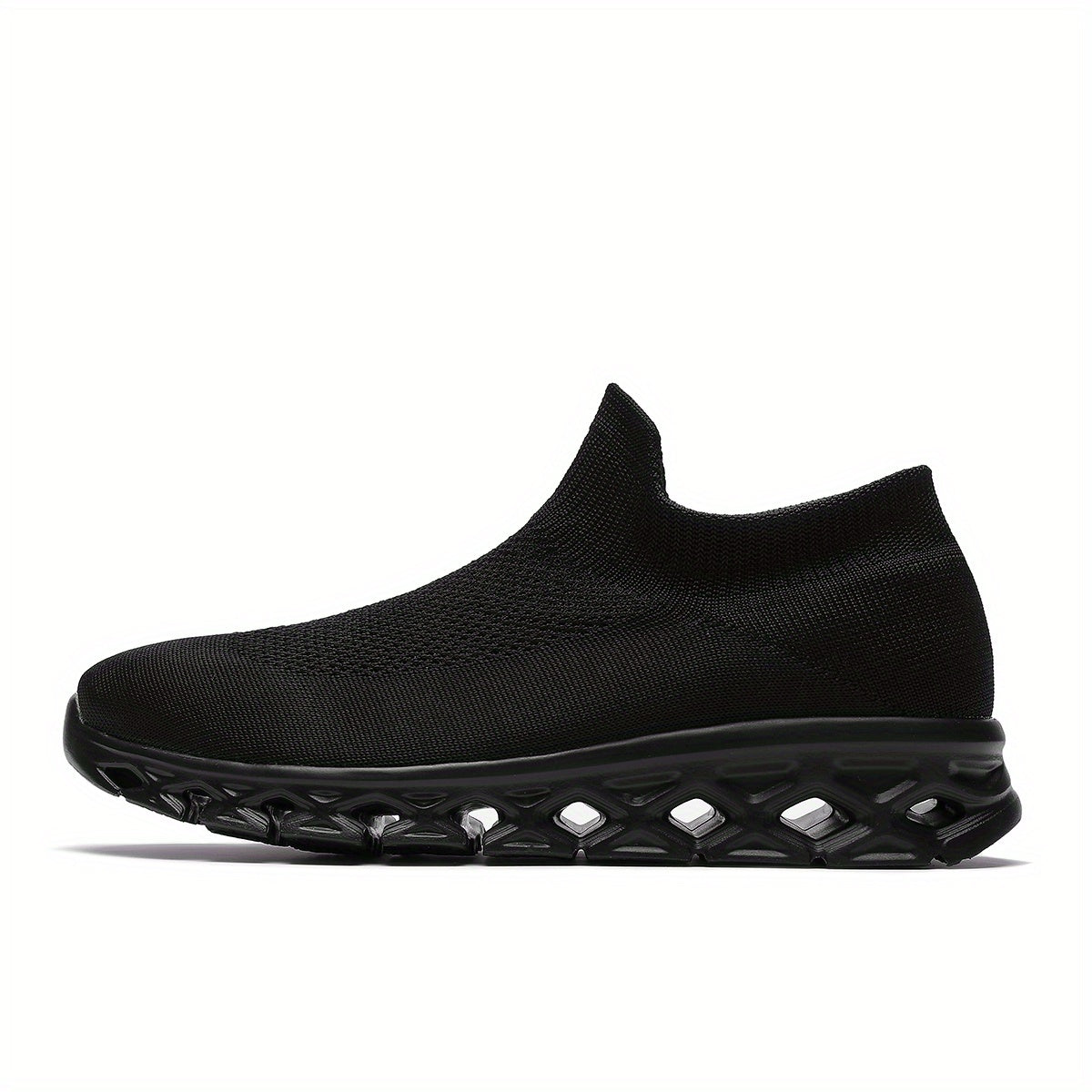 Men's Slip on Blade Sneakers Lightweight Breathable Sock Shoes