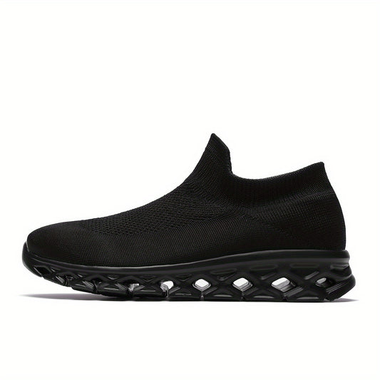 Men's Slip on Blade Sneakers Lightweight Breathable Sock Shoes