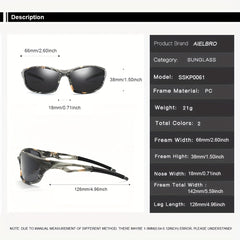AIELBRO Photochromic Polarized Sports Sunglasses