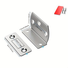5pcs Ultra Thin Cabinet Magnetic Catch with Adhesive Latch
