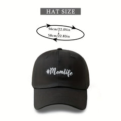 MOMLIFE Ponytail Baseball Cap Vintage Washed Distressed Twill Hat