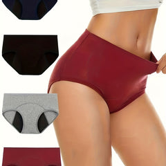 4 Pack Plus Size Leakproof Period Underwear Set