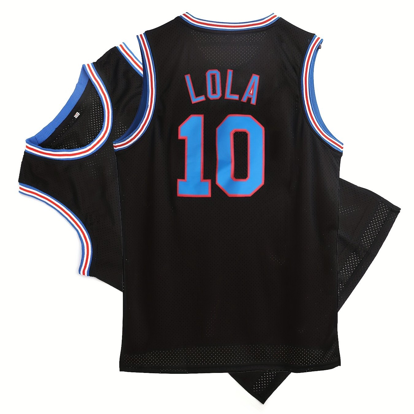 Youth Basketball Sleeveless Shirt Embroidered 10 Jersey