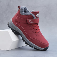 Non Slip Hiking Shoes Wear Resistant Shockproof Warm Camping Shoes