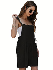 Sleeveless Wide Leg Cami Romper for Women
