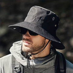 Summer Men's Sunshade Big Brim Sun Protection Hat